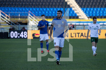 2020-10-13 - SIMONE MURATORE ITALY  - QUALIFICAZIONI EUROPEI - ITALIA U21 VS IRLANDA - UEFA EUROPEAN - SOCCER