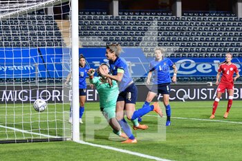 2020-10-27 - Nicoline Sorensen (Denmark) scores a goal - QUALIFICAZIONE EURO 2022 - ITALIA FEMMINILE VS DANIMARCA - UEFA EUROPEAN - SOCCER