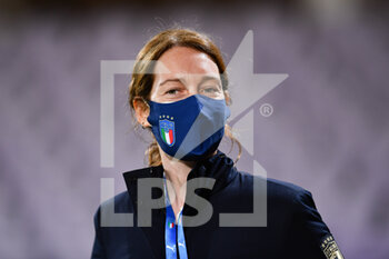 2021-02-24 - Cristiana Capotondi (Chief Delegate Italy) - QUALIFICAZIONE EURO 2022 ITALIA FEMMINILE VS ISRAELE - UEFA EUROPEAN - SOCCER