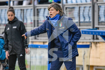 2021-04-13 - Head Coach Milena Bartolini (Italy) - AMICHEVOLE - ITALIA FEMMINILE VS ISLANDA - FRIENDLY MATCH - SOCCER