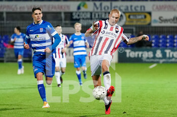 2020-10-24 - Sebastian Holmen of Willem II during the Netherlands championship Eredivisie football match between PEC Zwolle and Willem II on October 24, 2020 at MAC3PARK Stadium in Zwolle, The Netherlands - Photo Raymond Smit / Orange Pictures / DPPI - PEC ZWOLLE VS WILLEM II - NETHERLANDS EREDIVISIE - SOCCER