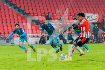 2020-11-29 - Penalty by Donyell Malen of PSV during the Netherlands championship Eredivisie football match between PSV and Sparta Rotterdam on november 29, 2020 at Philips Stadion in Eindhoven, Netherlands - Photo Perry vd Leuvert / Orange Pictures / DPPI - PSV VS SPARTA ROTTERDAM - NETHERLANDS EREDIVISIE - SOCCER