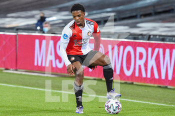 2021-01-13 - Tyrell Malacia of Feyenoord during the Netherlands championship Eredivisie football match between Feyenoord and PEC Zwolle on January 13, 2021 at De Kuip in Rotterdam, Netherlands - Photo Marcel ter Bals / Orange Pictures / DPPI - FEYENOORD VS PEC ZWOLLE - NETHERLANDS EREDIVISIE - SOCCER