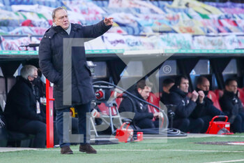 2021-01-31 - Coach Dick Advocaat of Feyenoord during the Netherlands championship Eredivisie football match between Feyenoord and PSV on January 31, 2021 at De Kuip in Rotterdam, Netherlands - Photo Marcel ter Bals / Orange Pictures / DPPI - FEYENOORD AND PSV - NETHERLANDS EREDIVISIE - SOCCER