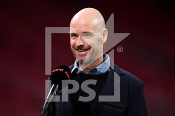 2021-02-21 - Coach Erik Ten Hag of Ajax during the Netherlands championship Eredivisie football match between Ajax and Sparta Rotterdam on February 21, 2021 at Johan Cruijff ArenA in Amsterdam, Netherlands - Photo Ben Gal / Orange Pictures / DPPI - AJAX AND SPARTA ROTTERDAM - NETHERLANDS EREDIVISIE - SOCCER