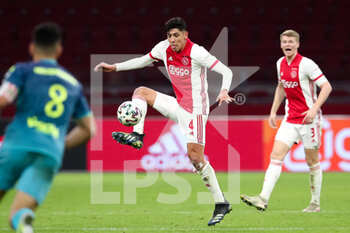 2021-02-21 - Edson Alvarez of Ajax during the Netherlands championship Eredivisie football match between Ajax and Sparta Rotterdam on February 21, 2021 at Johan Cruijff ArenA in Amsterdam, Netherlands - Photo Ben Gal / Orange Pictures / DPPI - AJAX AND SPARTA ROTTERDAM - NETHERLANDS EREDIVISIE - SOCCER