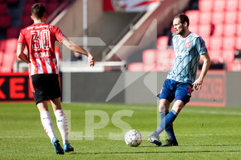 2021-02-28 - Daley Blind of Ajax during the Netherlands championship Eredivisie football match between PSV and Ajax on February 28, 2021 at Philips Stadion in Eindhoven, Netherlands - Photo Perry vd Leuvert / Orange Pictures / DPPI - PSV AND AJAX - NETHERLANDS EREDIVISIE - SOCCER