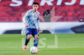 2021-02-28 - Lisandro Martinez of Ajax during the Netherlands championship Eredivisie football match between PSV and Ajax on February 28, 2021 at Philips Stadion in Eindhoven, Netherlands - Photo Perry vd Leuvert / Orange Pictures / DPPI - PSV AND AJAX - NETHERLANDS EREDIVISIE - SOCCER