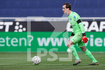 2021-03-14 - Goalkeeper Xavier Mous of PEC Zwolle during the Netherlands championship Eredivisie football match between PEC Zwolle and Ajax on March 14, 2021 at MAC3PARK stadion in Zwolle, Netherlands - Photo Marcel ter Bals / Orange Pictures / DPPI - PEC ZWOLLE AND AJAX - NETHERLANDS EREDIVISIE - SOCCER