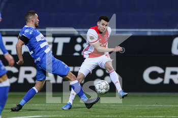 2021-03-14 - Bram van Polen (c) of PEC Zwolle, Oussama Idrissi of Ajax during the Netherlands championship Eredivisie football match between PEC Zwolle and Ajax on March 14, 2021 at MAC3PARK stadion in Zwolle, Netherlands - Photo Marcel ter Bals / Orange Pictures / DPPI - PEC ZWOLLE AND AJAX - NETHERLANDS EREDIVISIE - SOCCER