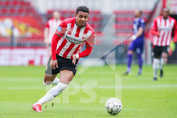 04/04/2021 - Donyell Malen of PSV during the Netherlands championship Eredivisie football match between PSV and Heracles Almelo on April 4, 2021 at Philips Stadion in Eindhoven, Netherlands - Photo Perry van de Leuvert / Orange Pictures / DPPI - PSV VS HERACLES ALMELO - NETHERLANDS EREDIVISIE - CALCIO