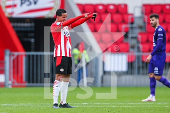 04/04/2021 - Mohamed Ihattaren of PSV Eindhoven during the Netherlands championship Eredivisie football match between PSV and Heracles Almelo on April 4, 2021 at Philips Stadion in Eindhoven, Netherlands - Photo Perry van de Leuvert / Orange Pictures / DPPI - PSV VS HERACLES ALMELO - NETHERLANDS EREDIVISIE - CALCIO