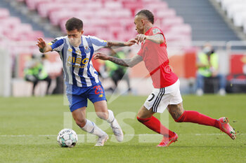 2021-05-06 - Otavio of Porto and Everton of Benfica during the Portuguese championship Liga NOS football match between SL Benfica and FC Porto on May 6, 2021 at Estadio da Luz in Benfica, Portugal - Photo Joao Rico / ProSportsImages / DPPI - SL BENFICA VS FC PORTO - PORTUGUESE PRIMEIRA LIGA - SOCCER