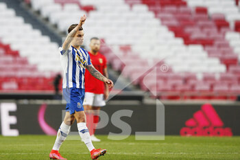 2021-05-06 - Mateus Uribe of Porto celebrates his goal during the Portuguese championship Liga NOS football match between SL Benfica and FC Porto on May 6, 2021 at Estadio da Luz in Benfica, Portugal - Photo Joao Rico / ProSportsImages / DPPI - SL BENFICA VS FC PORTO - PORTUGUESE PRIMEIRA LIGA - SOCCER