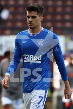 2020-09-27 - Ianis Hagi (Rangers) during the Scottish championship, Premiership football match between Motherwell and Rangers on September 27, 2020 at Fir Park in Motherwell, Scotland - Photo Chris McCluskie / ProSportsImages / DPPI - MOTHERWELL VS RANGERS - SCOTTISH PREMIERSHIP - SOCCER