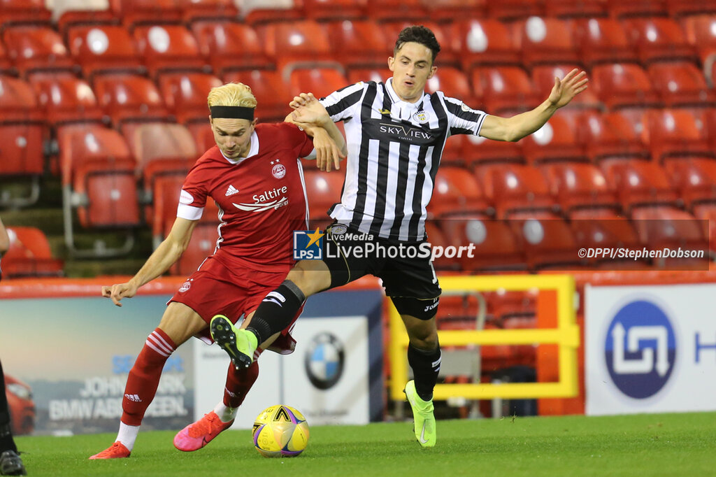 Aberdeen vs St Mirren - SCOTTISH PREMIERSHIP - SOCCER