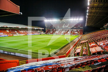 2020-11-06 - General view during the Scottish championship, Premiership football match between Aberdeen and Hibernian on November 6, 2020 at Pittodrie Stadium in Aberdeen, Scotland - Photo Stephen Dobson / ProSportsImages / DPPI - ABERDEEN VS HIBERNIAN - SCOTTISH PREMIERSHIP - SOCCER