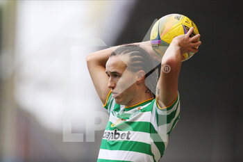 2020-11-08 - Diego Laxalt (Celtic) during the Scottish championship, Premiership football match between Motherwell and Celtic on November 8, 2020 at Fir Park in Motherwell, Scotland - Photo Chris McCluskie / ProSportsImages / DPPI - MOTHERWELL VS CELTIC - SCOTTISH PREMIERSHIP - SOCCER