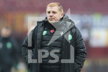 2020-11-08 - Coach Neil Lennon (Celtic) during the Scottish championship, Premiership football match between Motherwell and Celtic on November 8, 2020 at Fir Park in Motherwell, Scotland - Photo Chris McCluskie / ProSportsImages / DPPI - MOTHERWELL VS CELTIC - SCOTTISH PREMIERSHIP - SOCCER