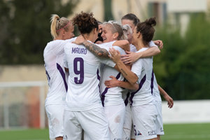 2018-11-03 - La Fiorentina Women's festeggia per il 2o gol - FIORENTINA WOMEN'S VS UPC TAVAGNACCO - ITALIAN SERIE A WOMEN - SOCCER