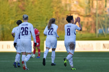 2018-12-05 - Alice Parisi dopo il gol - FIORENTINA WOMEN'S VS PINK BARI - ITALIAN SERIE A WOMEN - SOCCER