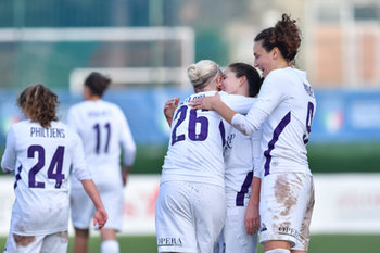 2019-01-13 - Esultanza Fiorentina - FIORENTINA WOMEN'S VS MILAN - ITALIAN SERIE A WOMEN - SOCCER