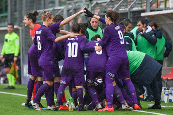 2019-02-02 - Esultanza Fiorentina - FIORENTINA WOMEN´S VS CHIEVO VERONA - ITALIAN SERIE A WOMEN - SOCCER