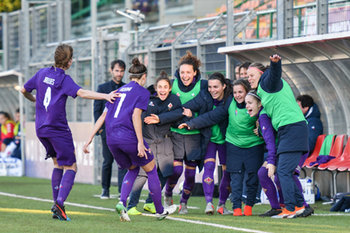 2019-02-05 - Esultanza Fiorentina - FIORENTINA WOMEN´S VS PINK BARI - ITALIAN SERIE A WOMEN - SOCCER