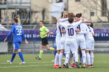 2019-02-09 - Esultanza Fiorentina - FIORENTINA WOMEN´S VS SASSUOLO - ITALIAN SERIE A WOMEN - SOCCER