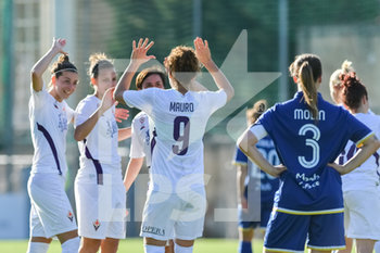 2019-03-16 - Esultanza Fiorentina - FIORENTINA WOMEN´S VS HELLAS VERONA - ITALIAN SERIE A WOMEN - SOCCER