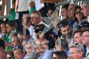 2019-09-15 - Rocco Commisso e Joe Barone assistono alla partita - FLORENTIA S. GIMIGNANO VS FIORENTINA WOMEN - ITALIAN SERIE A WOMEN - SOCCER