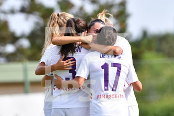 2019-09-15 - Esultanza Fiorentina - FLORENTIA S. GIMIGNANO VS FIORENTINA WOMEN - ITALIAN SERIE A WOMEN - SOCCER