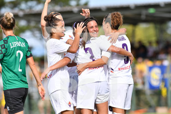 2019-09-15 - Esultanza della Fiorentina - FLORENTIA S. GIMIGNANO VS FIORENTINA WOMEN - ITALIAN SERIE A WOMEN - SOCCER