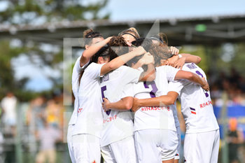 2019-09-15 - Esultanza della Fiorentina - FLORENTIA S. GIMIGNANO VS FIORENTINA WOMEN - ITALIAN SERIE A WOMEN - SOCCER
