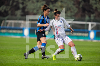 2019-11-16 - Martina Brustia (Inter) e Cristina Merli (Orobica Calcio Bergamo) - INTER VS OROBICA BERGAMO - ITALIAN SERIE A WOMEN - SOCCER