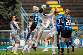 2019-11-16 - Stefania Tarenzi (Inter) e Luana Merli (Orobica Calcio Bergamo) - INTER VS OROBICA BERGAMO - ITALIAN SERIE A WOMEN - SOCCER