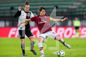 2019-11-17 - Valentina Giacinti (Milan) e Aurora Galli (Juventus) - MILAN VS JUVENTUS - ITALIAN SERIE A WOMEN - SOCCER