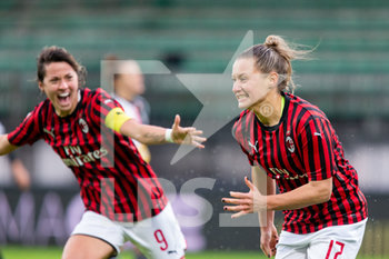 2019-11-17 - Esultanza Milan Dominica Conc (Milan) - MILAN VS JUVENTUS - ITALIAN SERIE A WOMEN - SOCCER
