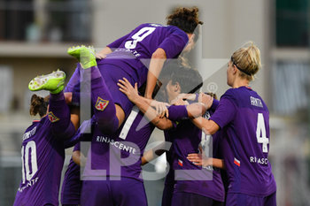 2019-11-23 - Esultanza Fiorentina Women's - FIORENTINA WOMEN VS HELLAS VERONA WOMEN - ITALIAN SERIE A WOMEN - SOCCER
