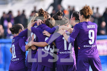 2019-12-07 - Esultanza Fiorentina Women's - EMPOLI LADIES VS FIORENTINA WOMEN - ITALIAN SERIE A WOMEN - SOCCER