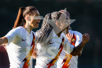 2019-12-08 - Lindsey Thomas (Roma) festeggia il gol - INTER VS ROMA - ITALIAN SERIE A WOMEN - SOCCER
