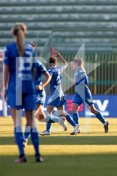 2020-01-12 - Cecilia Prugna (Empoli Ladies) festeggia il gol - MILAN VS EMPOLI LADIES - ITALIAN SERIE A WOMEN - SOCCER
