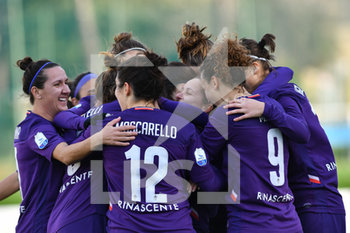 2020-01-19 - Esultanza Fiorentina Women's - FIORENTINA WOMEN VS FLORENTIA S. GIMIGNANO - ITALIAN SERIE A WOMEN - SOCCER