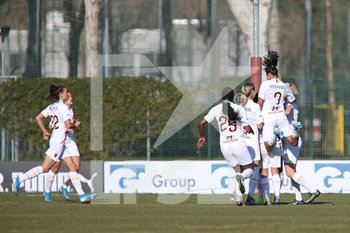 2020-01-20 - Lindsey Thomas (Roma) esultanza gol - MILAN VS ROMA - ITALIAN SERIE A WOMEN - SOCCER