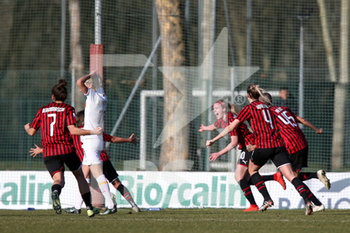 2020-01-20 - Berglind Borg Thorvaldsdottir (Milan) esultanza gol - MILAN VS ROMA - ITALIAN SERIE A WOMEN - SOCCER