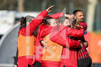 2020-01-29 - Nora Heroum (Milan) esultanza gol - MILAN VS PINK BARI - ITALIAN SERIE A WOMEN - SOCCER