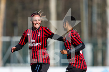 2020-01-29 - Refiloe Jane (Milan) esultanza gol - MILAN VS PINK BARI - ITALIAN SERIE A WOMEN - SOCCER