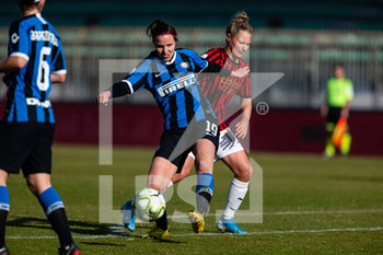 2020-02-02 - Lisa Alborghetti (Inter) e Dominica Conc (Milan) - MILAN VS INTER - ITALIAN SERIE A WOMEN - SOCCER