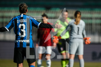 2020-02-02 - Roberta D'Adda (Inter) protesta rigore subito - MILAN VS INTER - ITALIAN SERIE A WOMEN - SOCCER