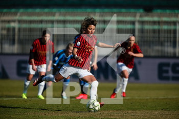 2020-02-02 - Valentina Giacinti (Milan) rigore - MILAN VS INTER - ITALIAN SERIE A WOMEN - SOCCER